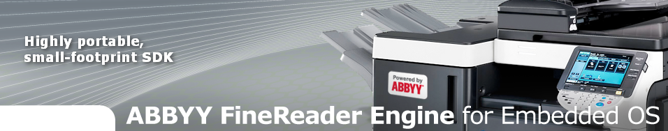 ABBYY FineReader Engine for Embedded OS